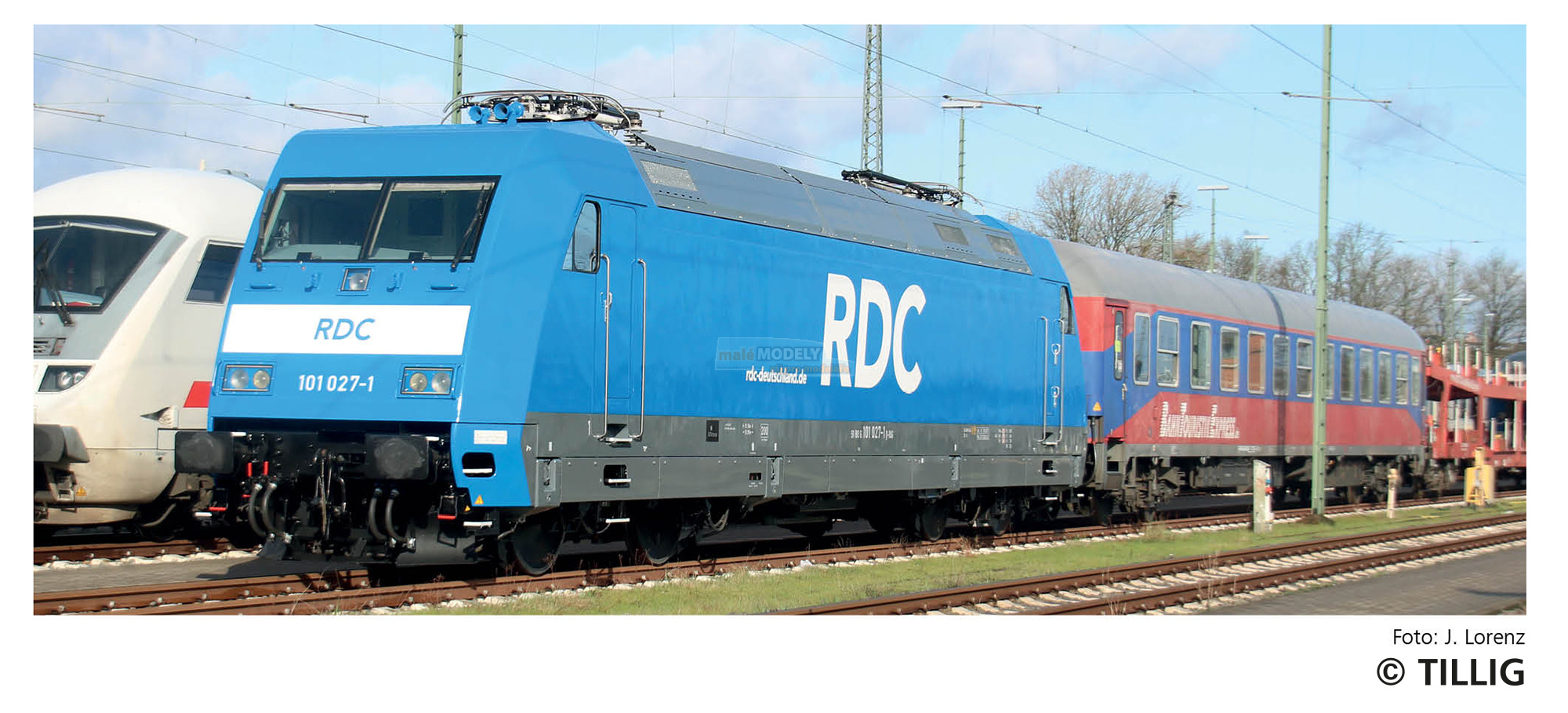 Elektrolokomotive 101 027-1 der RDC Deutschland GmbH, Ep. VI