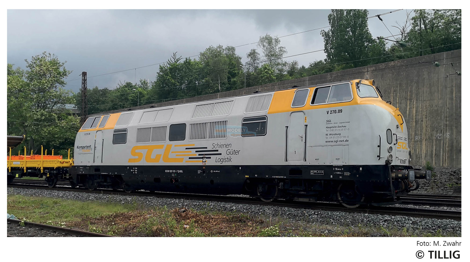 Diesellokomotive V 270.09 der Schienen Güter Logistik GmbH, Ep. VI