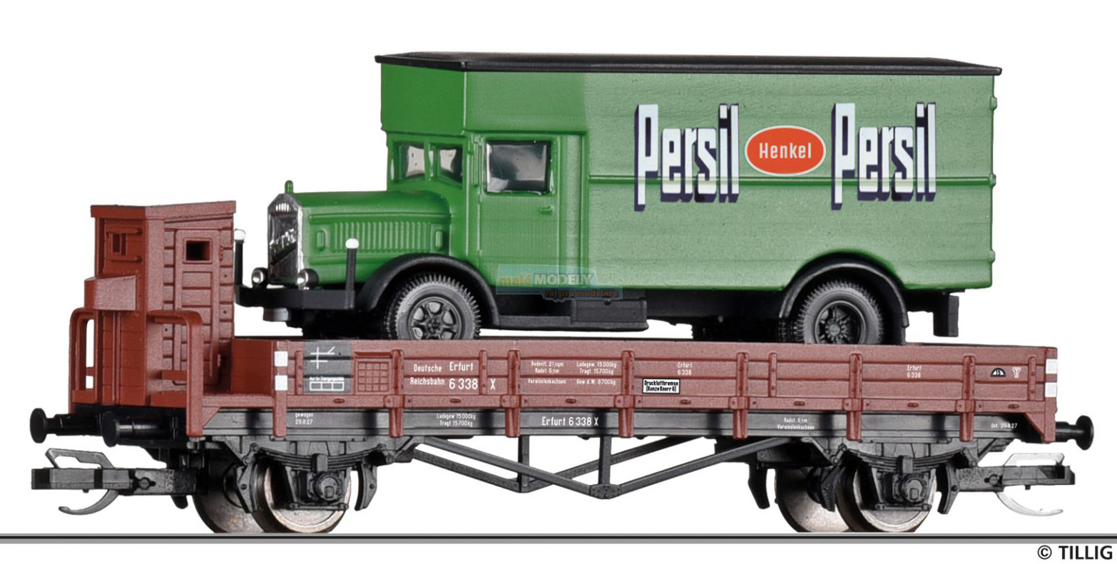 Nízkost.vůz ložený autom.LKW Persil, DB, II, Club