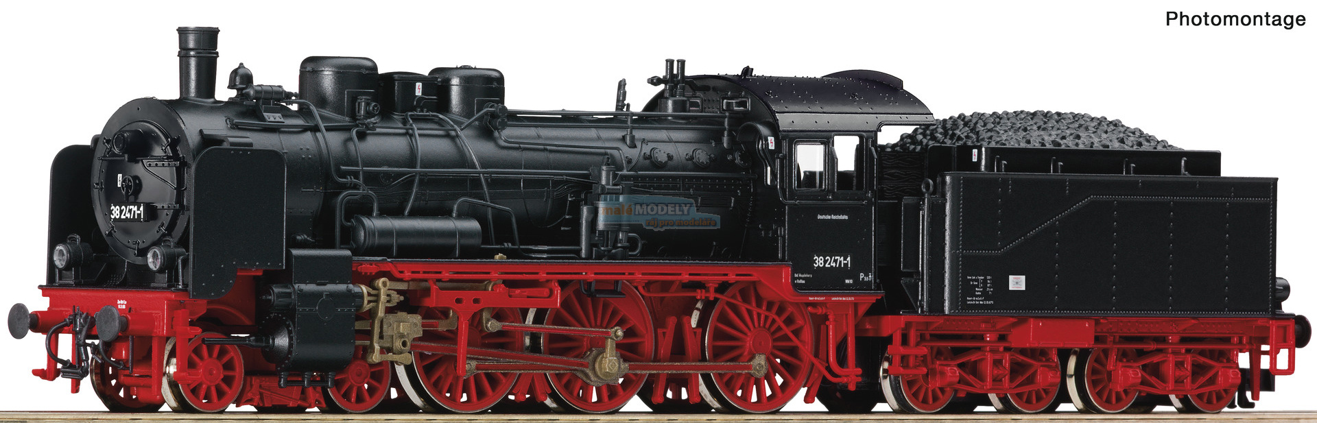 Dampflok BR 38 DR
