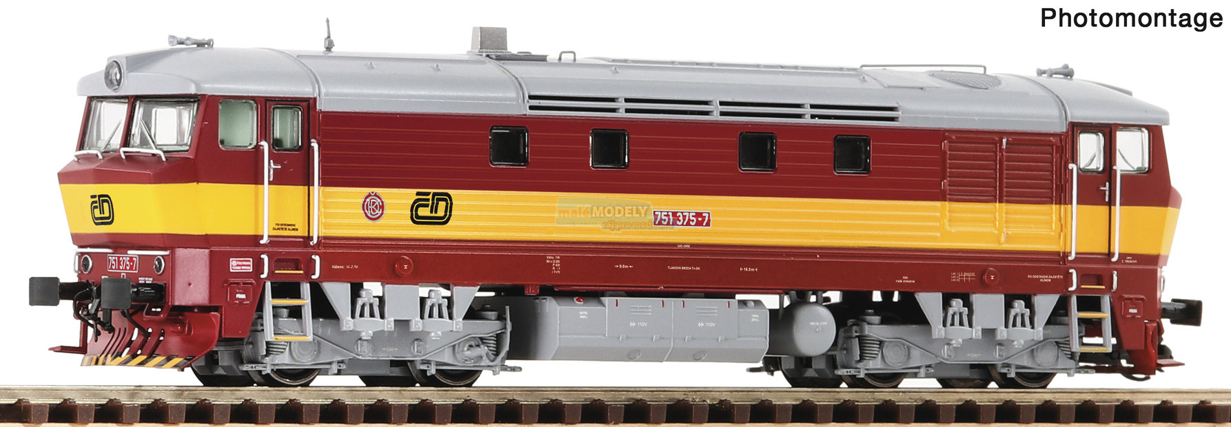 Diesellok Rh 751 CD