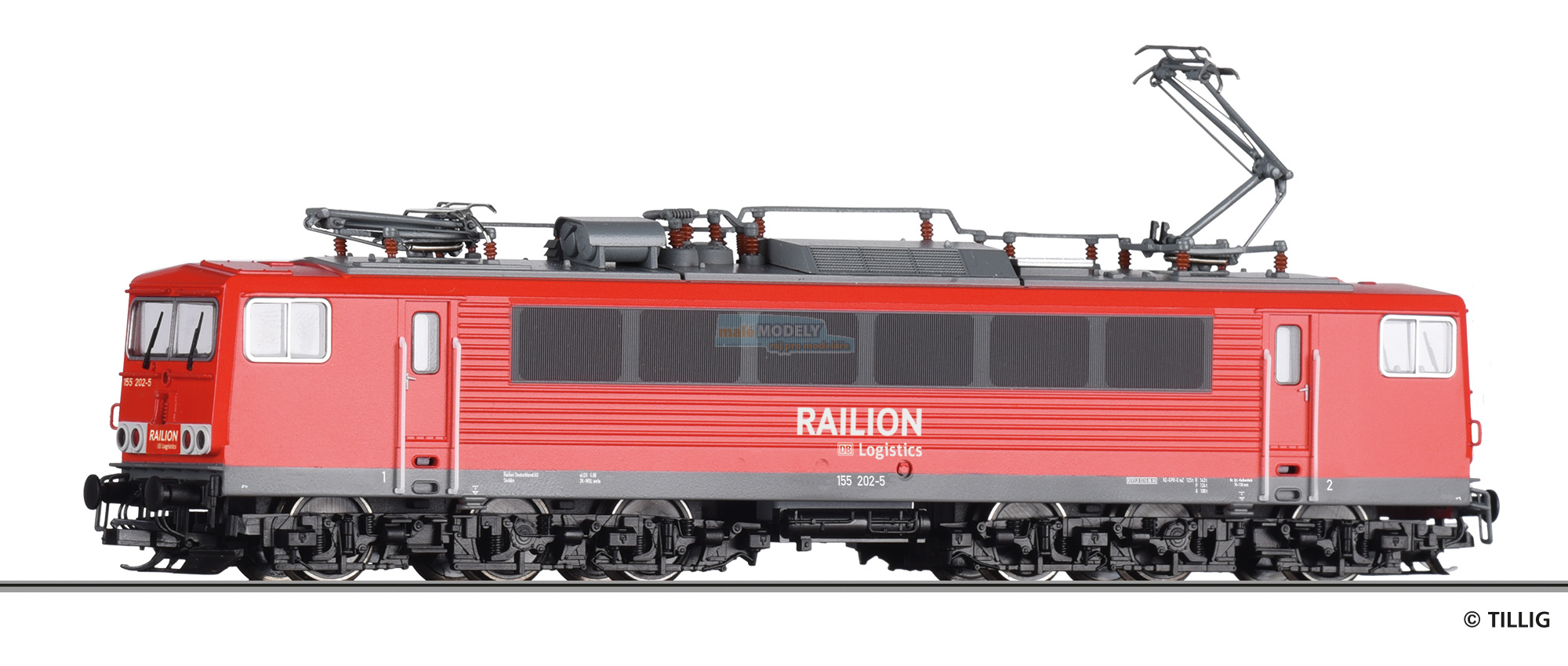 Elektrolokomotive -Railion- der DB AG