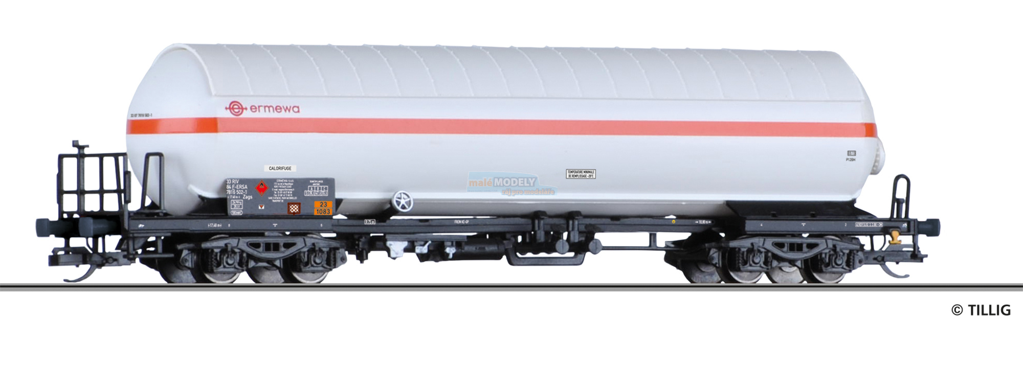 Gaskesselwagen der ERMEWA