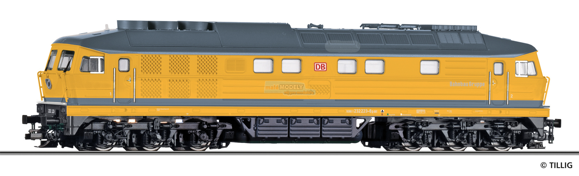 Diesellok 232 223-8, DB Bahnbau Gruppe GmbH, Ep. VI