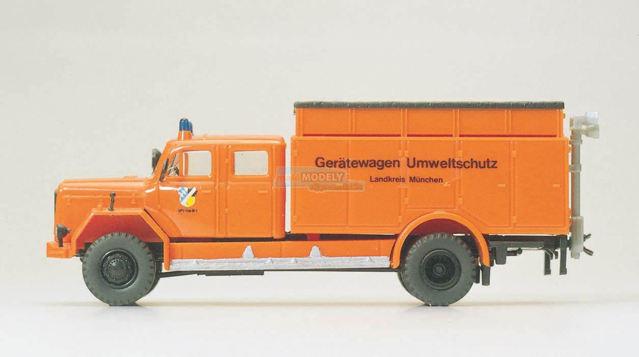 Gerätewagen Umweltschutz. Mag