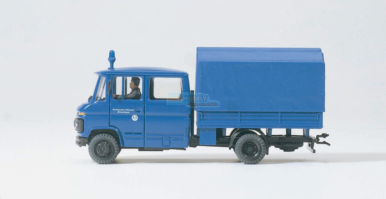 I-Truppwagen. THW. MB L 407 D