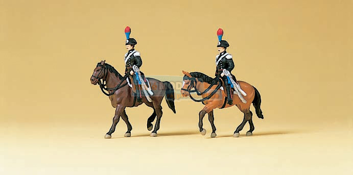 Carabinieri zu Pferd. Italien