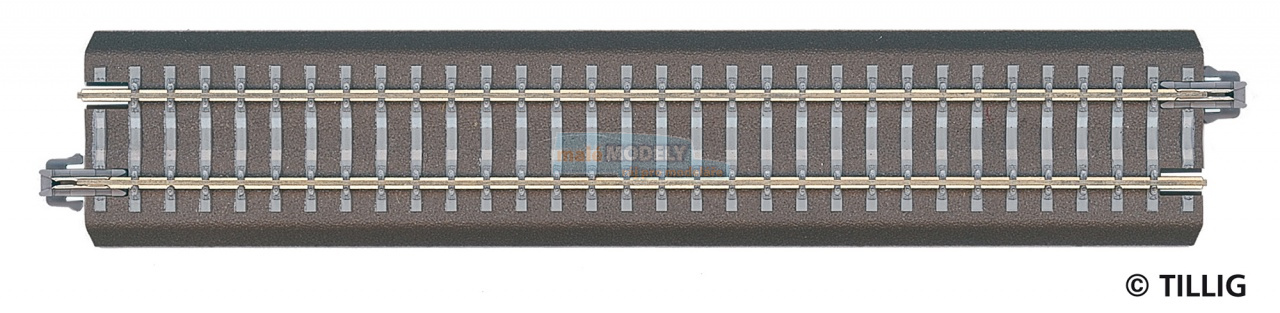 BG1 rovná 166,0mm s podložím