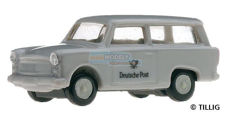 Auto osobní Trabant 601 combi šedý