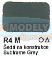 Barva akryl R04 M šedá na konstrukce