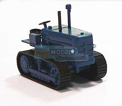 Pásový traktor HANOMAG modrý