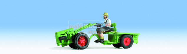 Fig. traktor dvoukolov  s řidičem
