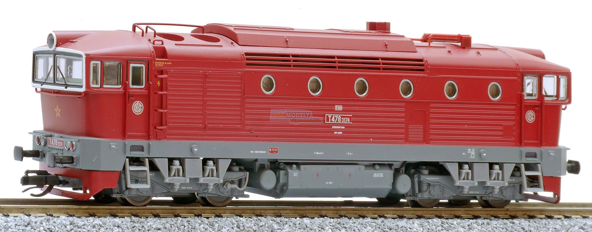 Dieselová lokomotiva T478.3, ČSD, IV