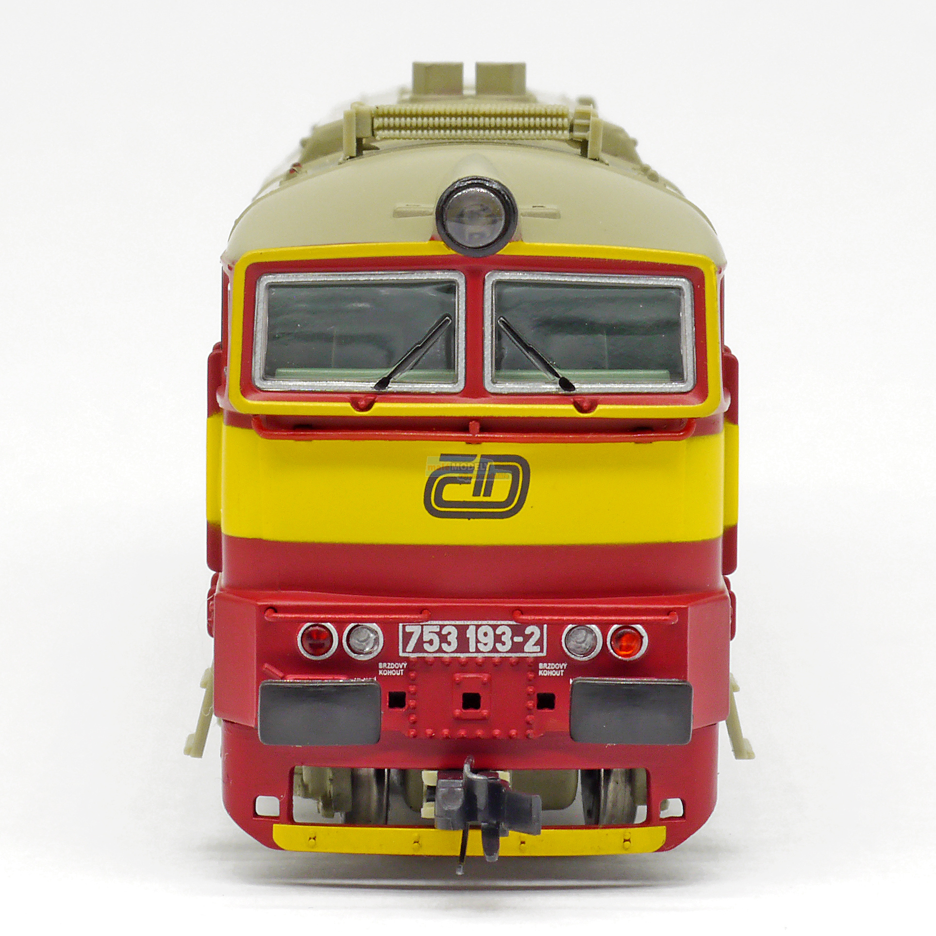 Dieselová lokomotiva řady 753 - Brejlovec, digitalizovaná se zvukem 