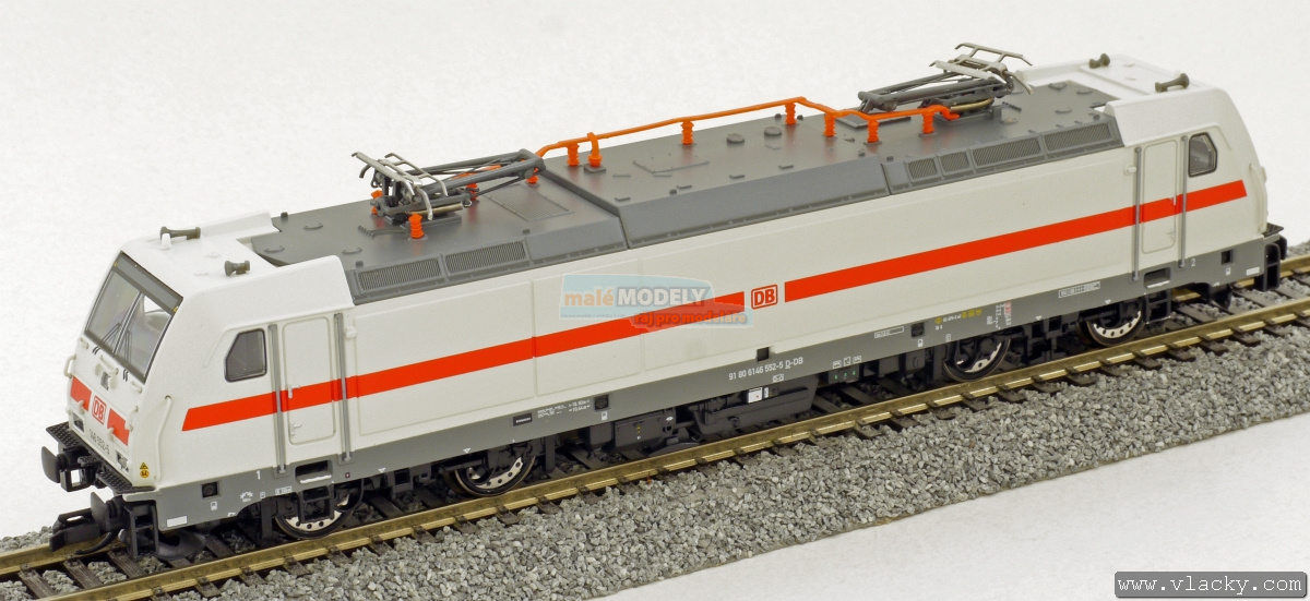 Elektrická lokomotiva řady BR 146.5 ve zbarvení IC