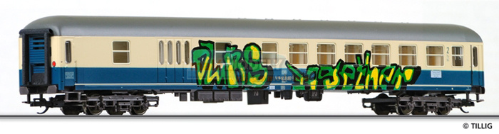 Osobní vůz BDm 2. třída - Graffiti, DB, IV