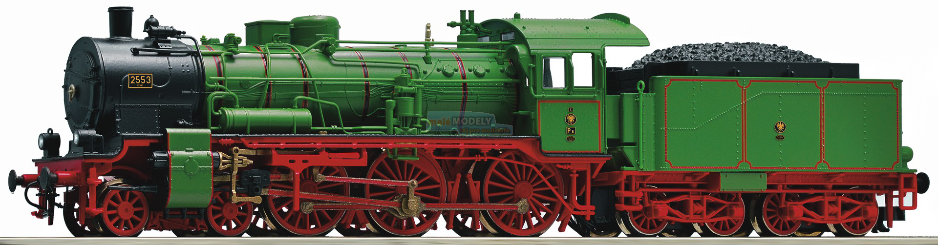 Parní lokomotiva P8 -Erfurt 2553-