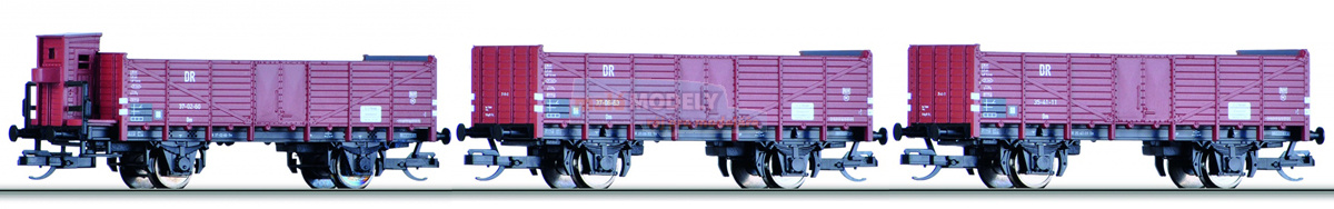 Set tří nákladních vozů s nákladem - Grundstoff-Industrie-Pendel 1