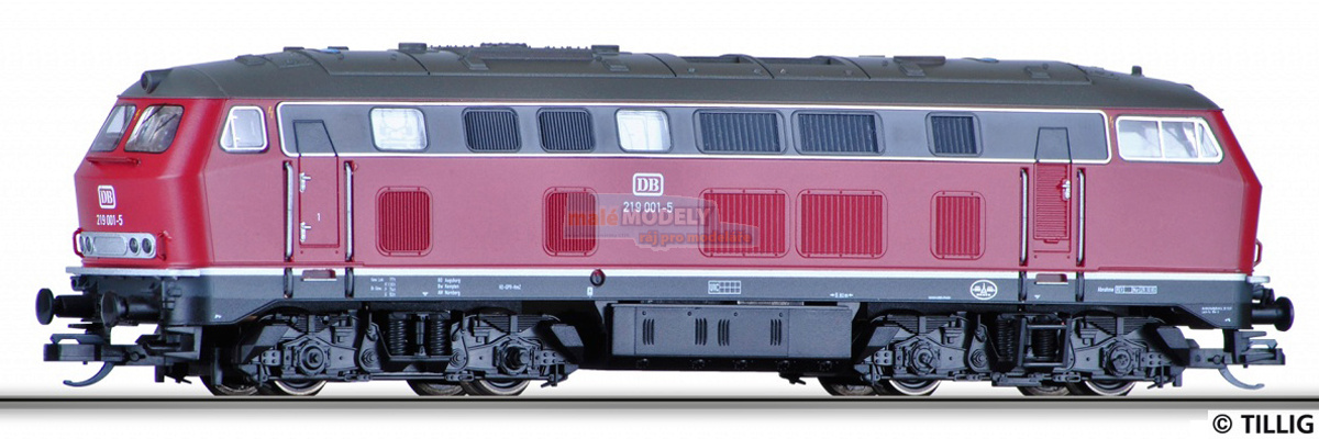 Dieselová lokomotiva 219 001-5