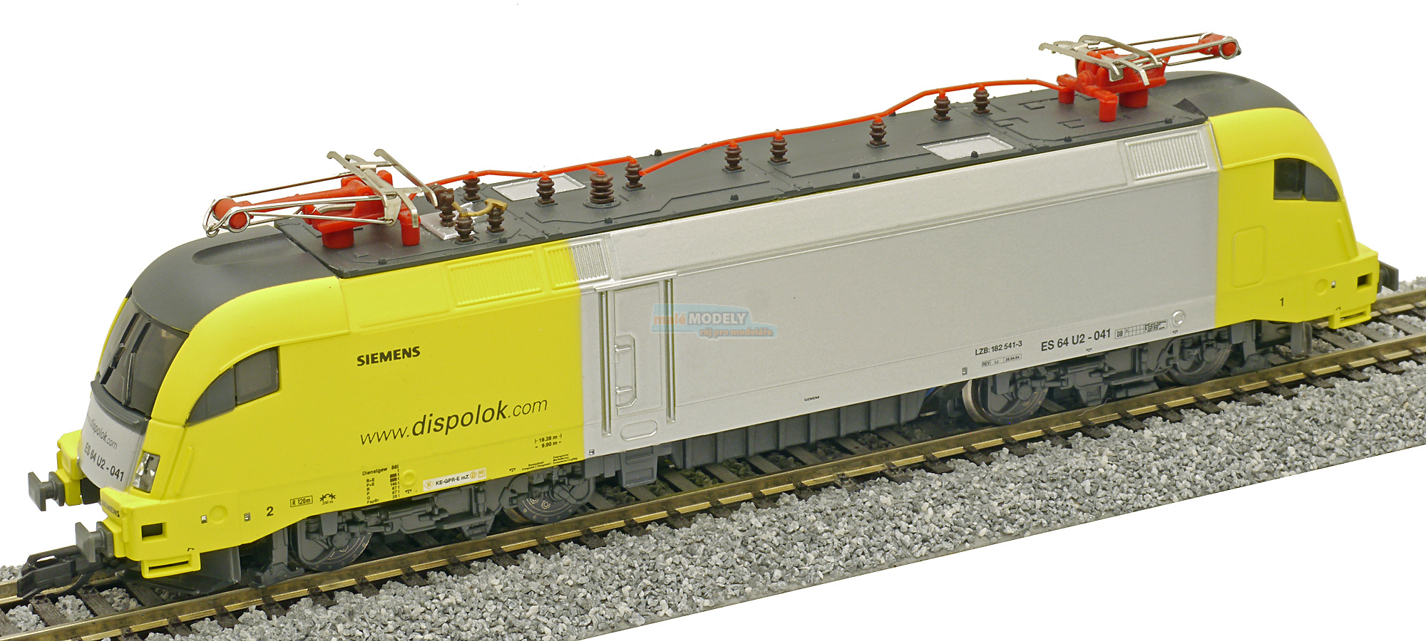 Elektrická lokomotiva řady 182 Taurus Siemens Dispolok ES 64 U2-048