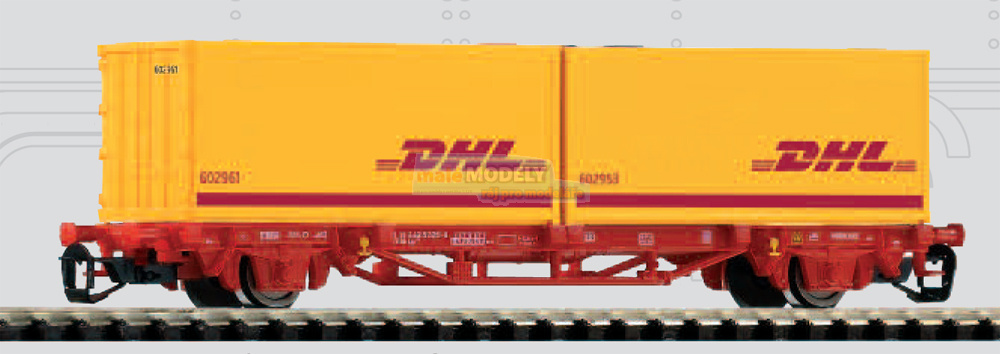 Kontejnerový vůz Lgs579 DHL